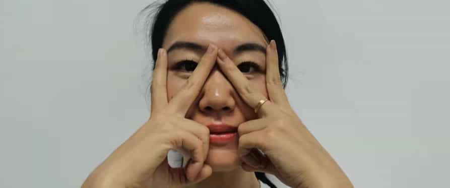 Face Exercise for Crows Feet