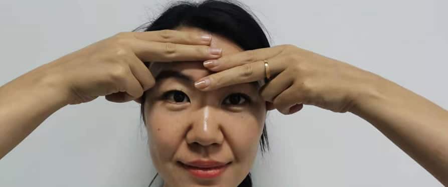 Face Exercise for Forehead