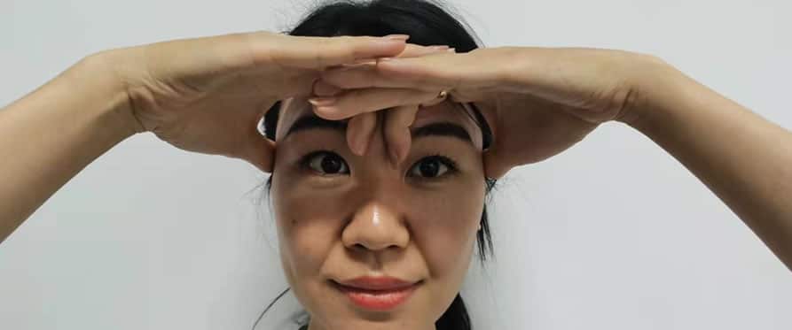 Face Exercise for eyes