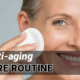 antiaging skincare routine
